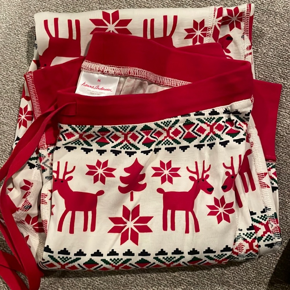 Dear Deer Fair Isle jogger pj pants